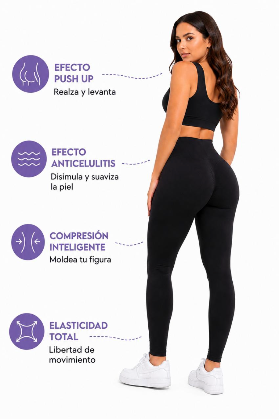 Leggings Anti-Celulitis que Realzan y Esculpen tu Figura